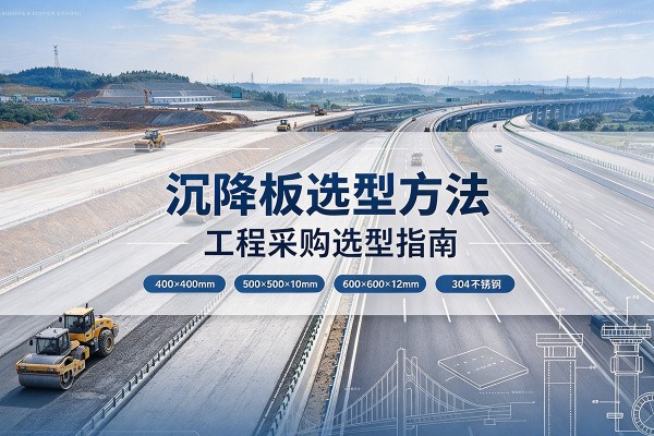 汤旺沉降板选择方法