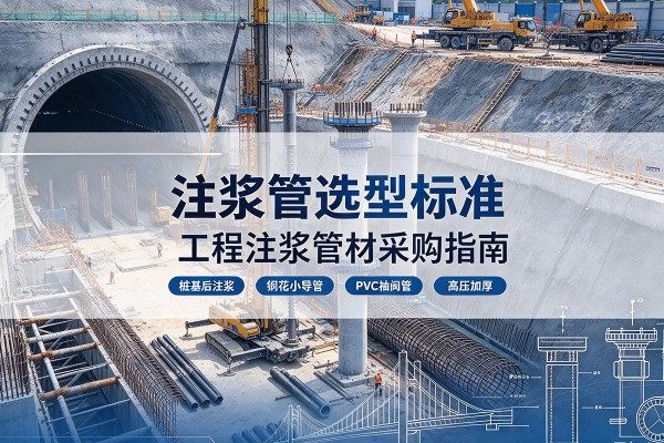汤旺注浆管选型标准